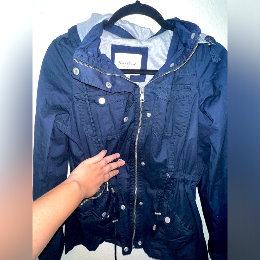 Blue grey women’s jacket